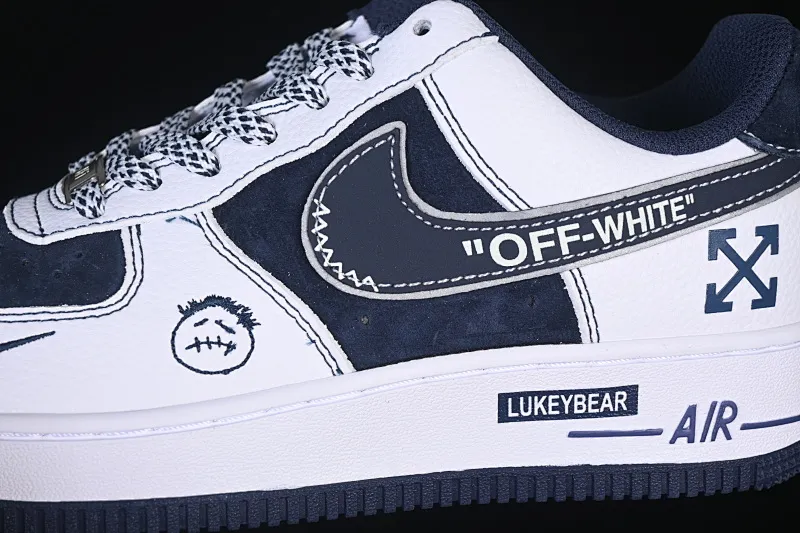 All Categories Nk Air Force 1 Air Force Series Nk Air Force 1 Low Air Force Low Nike Air Force 1'07 Low Joint Dark Blue Ghostface Air Force One Low Casual Shoes HV5999-002